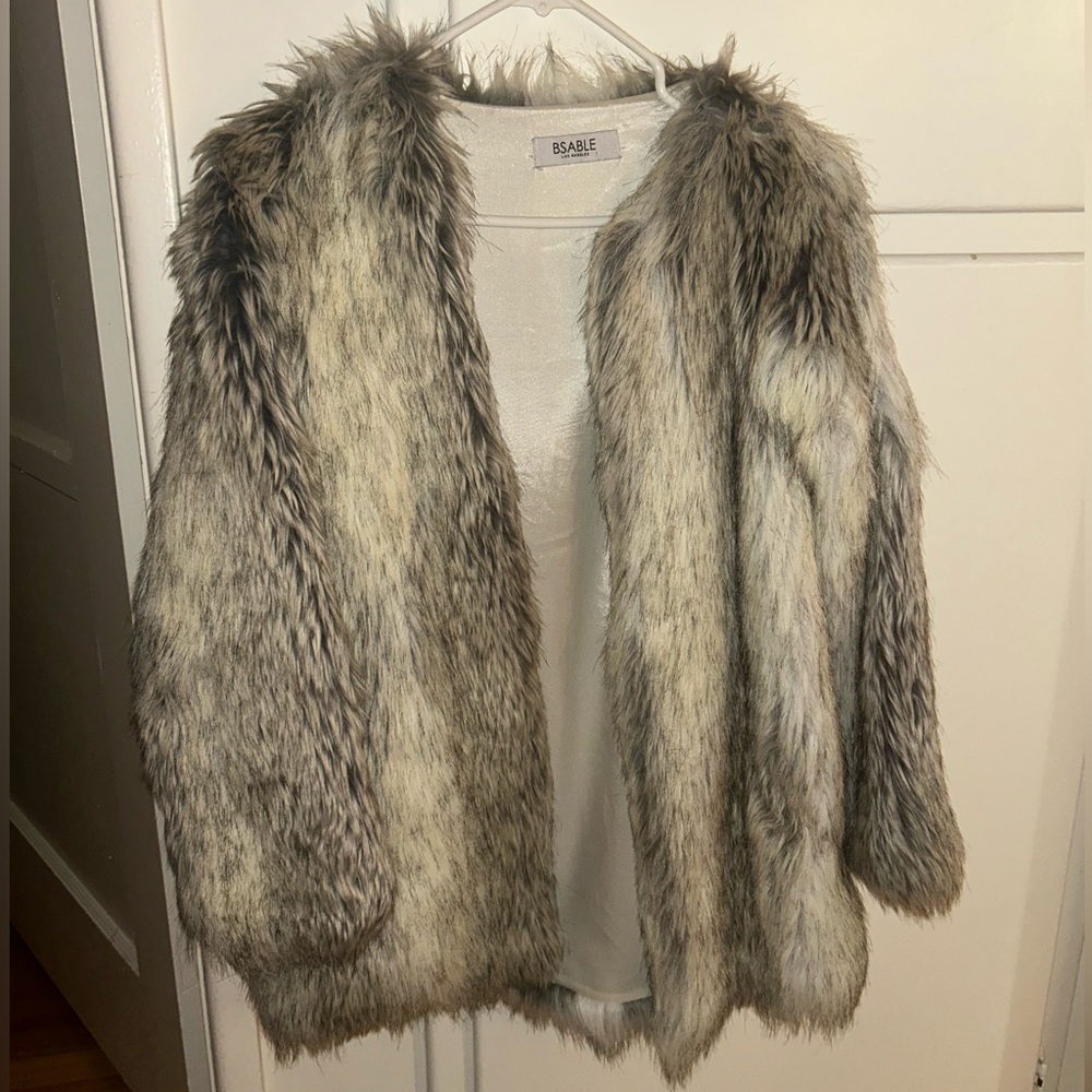 Faux Fur Jacket